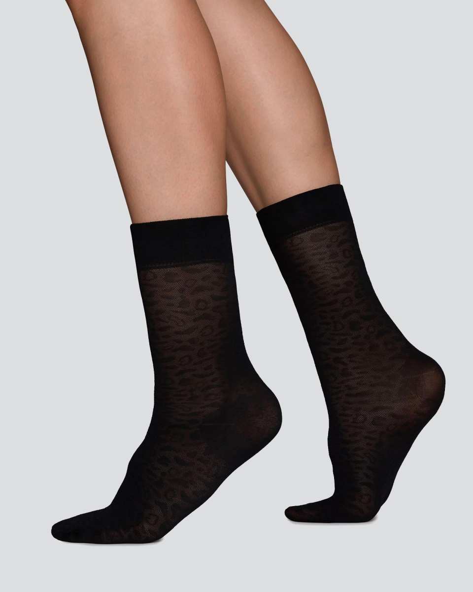 Emma Leopard Socks